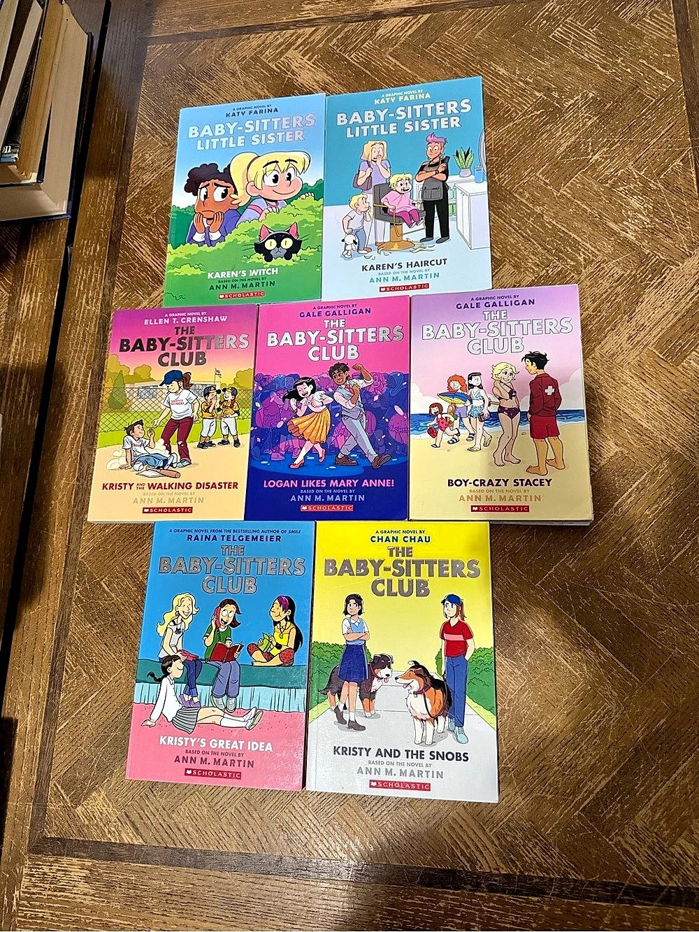 The Baby-Sitters Club and Baby Sitters Little Sister Graphic Novels